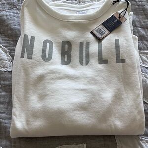 NOBULL Women’s Crew Sweatshirt White Large